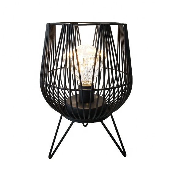 Metal Wind Lantern with LED Home Decoration Available Online-1.jpg
