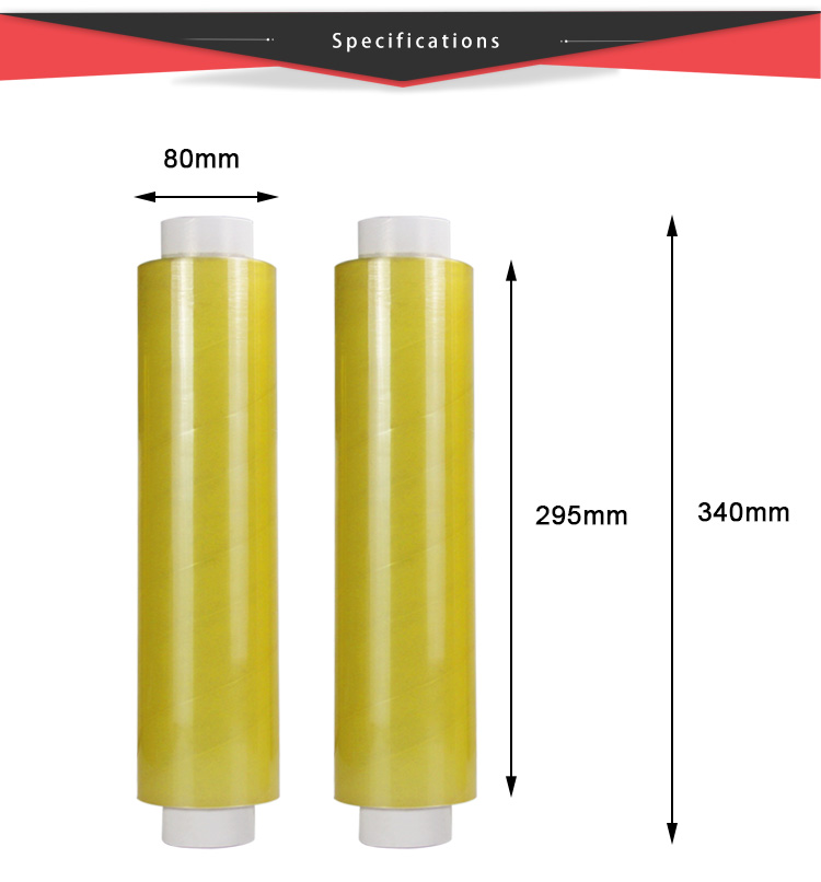 Water Soluble Breathable Food Cereal Packaging Cellulose Pet Cling Wrap Packing Plastic Roll Film