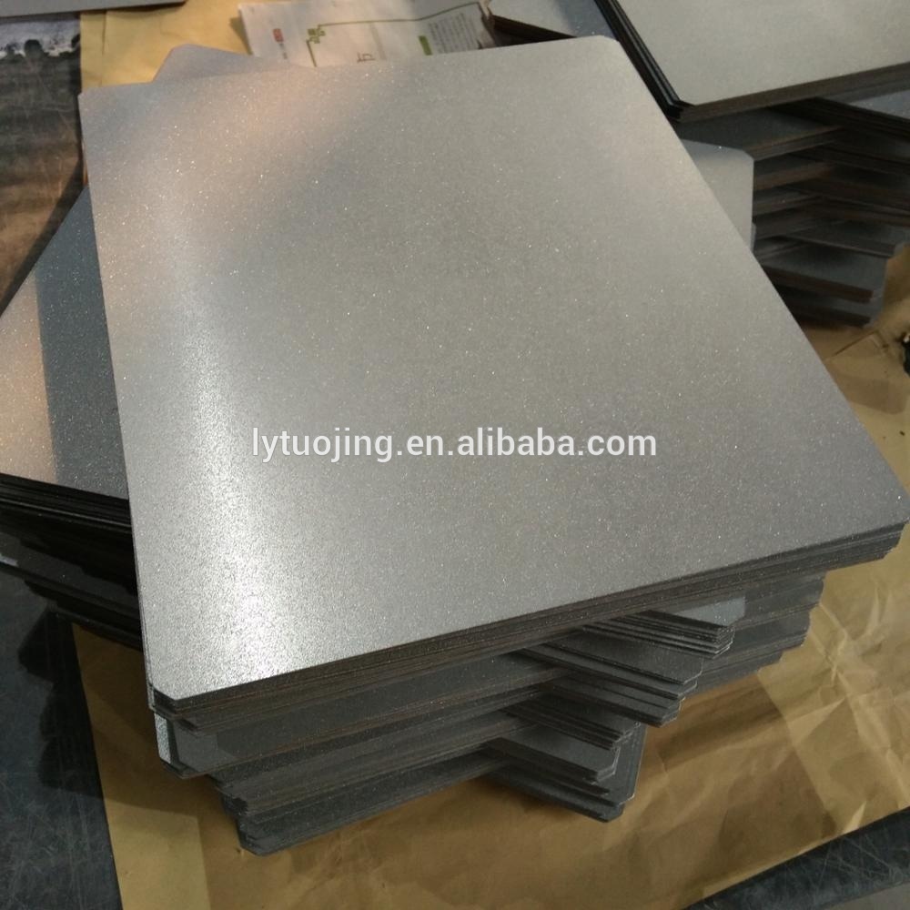 sandblast surface moly plate for metal injection molding