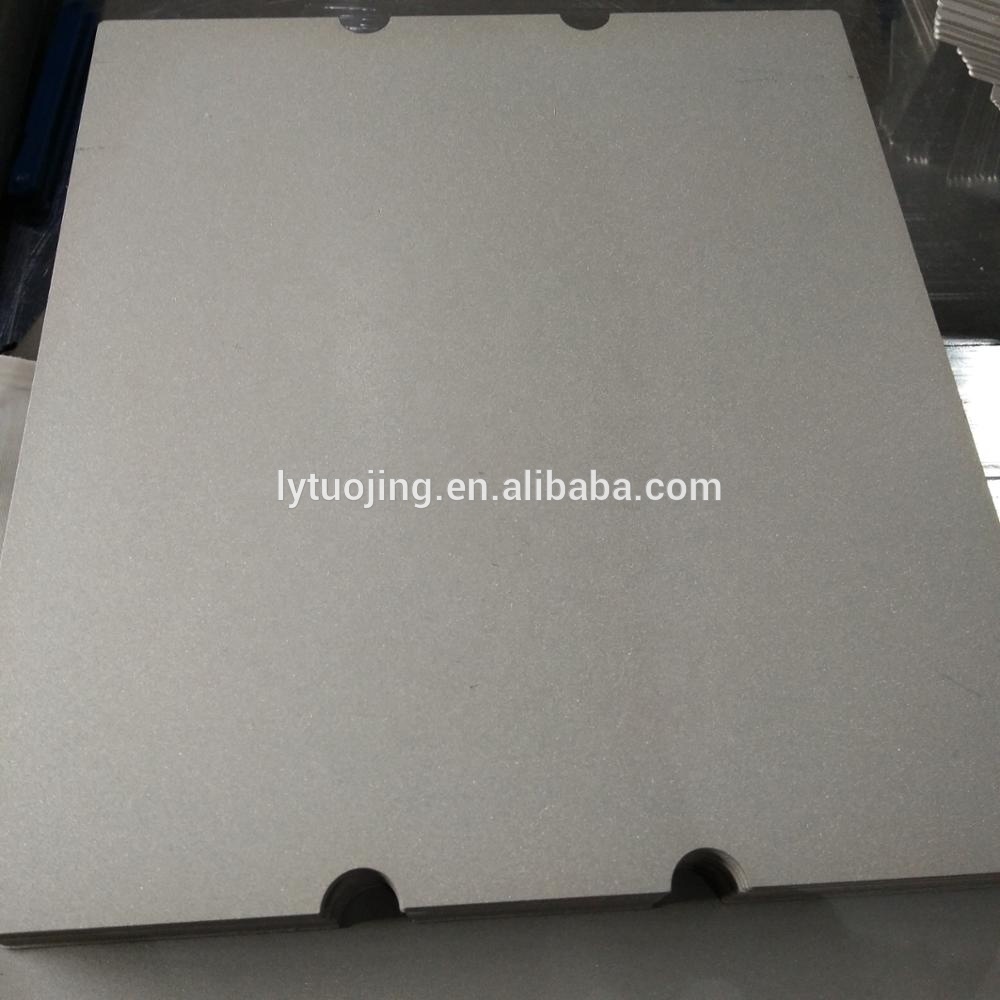 sandblast surface moly plate for metal injection molding