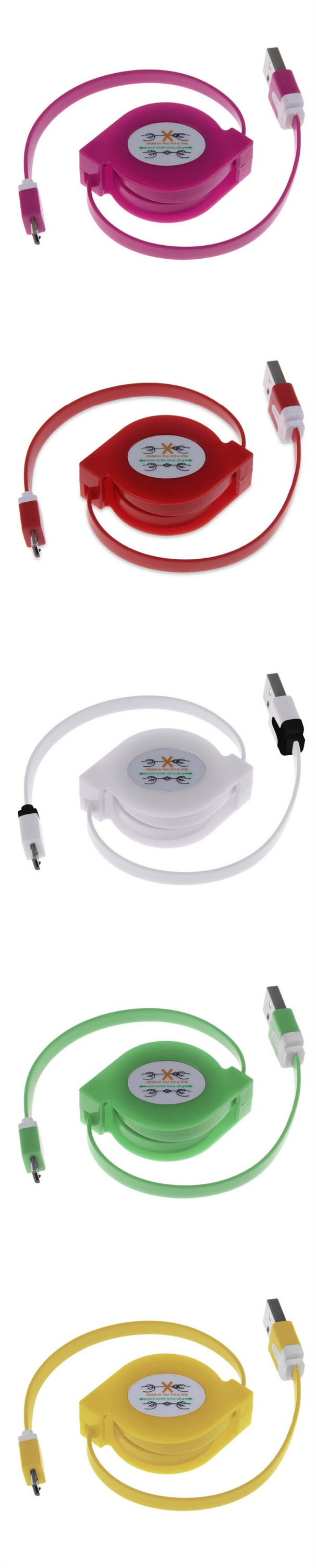 high quality retractable xnxx video converter usb aux cable media player cu