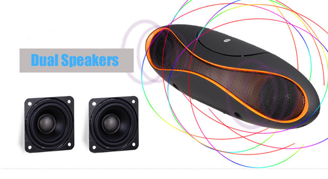 X-bass Sound Carton Bluetooth Speaker With Dual Pure Headset In Alibaba