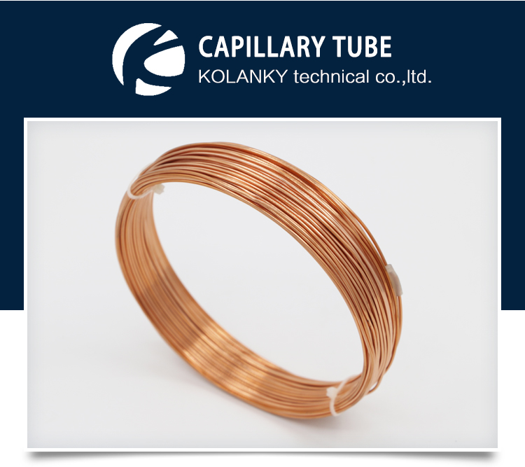 OEM capillary tube for cooling system materials