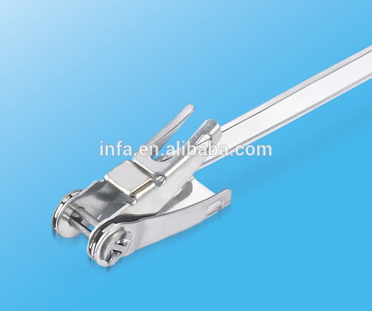 Stainless Steel 304 316 Manufacturer Ratchet Lokt Type Cable Tie with High Quality