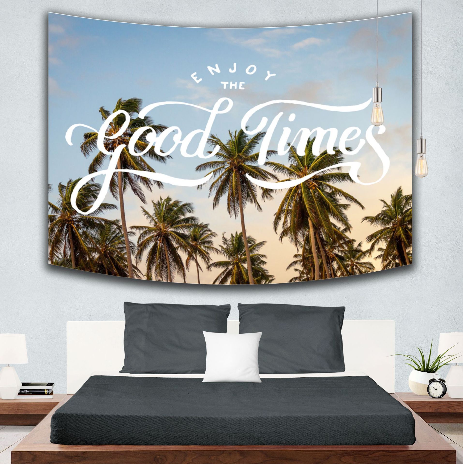 Beach scenery home wall decoration tapestry