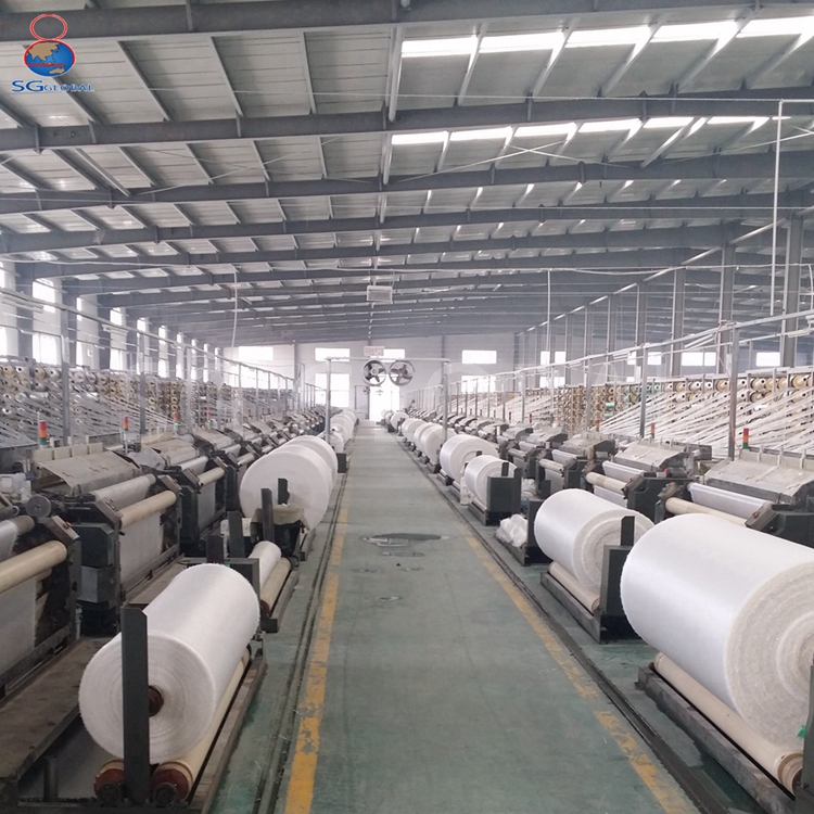 China Alibaba Polypropylene PP Woven Fabric Roll