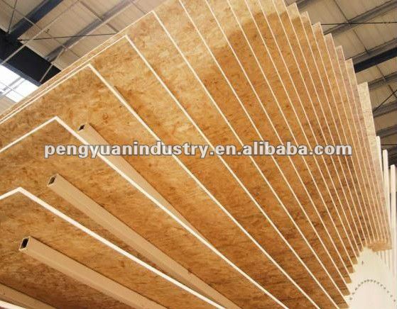 OSB board thickness 9mm,12mm,15mm making for furniture & package