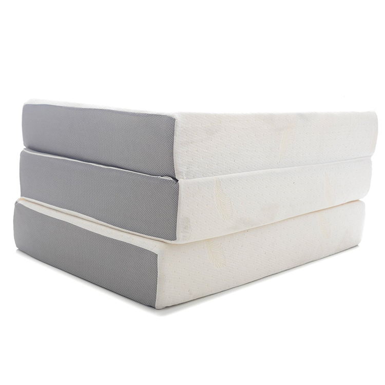 Folding spring foam sheets for mattress