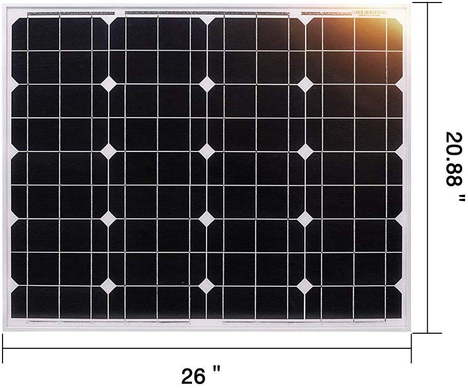 Panels solar 50w paneles solares panel efficiency Monocrystalline