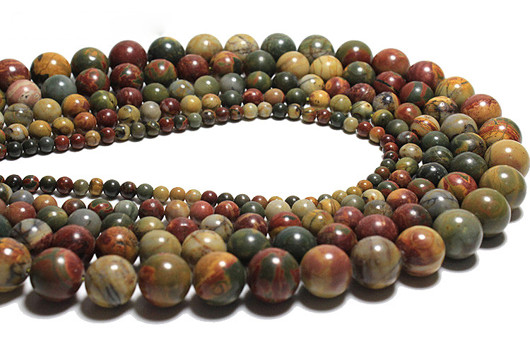 Wholesale AAA+ Mix Color Faceted Picasso Natural Stone Beads Jewelry Making DIY Bracelet Material 4/ 6/8/10/12 mm Strand 15''