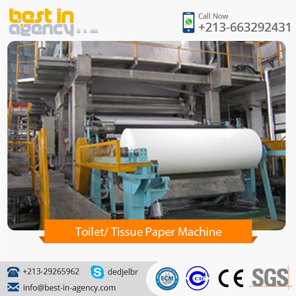 Top Grade Automatic Former Toilet Tissue Paper Roll Making Machine