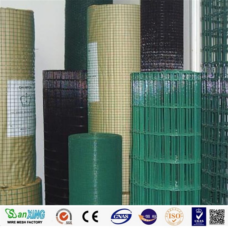 2019 sanxing//PVC Coated Welded Wire Mesh // Sheet and Roll
