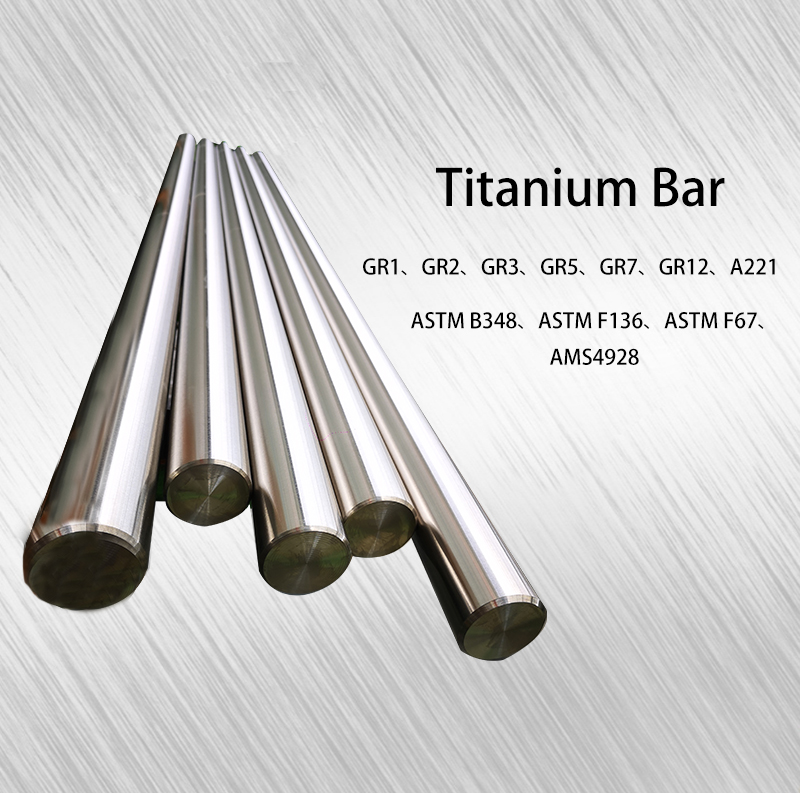 Factory supply medical implant gr5 3mm medical titanium bar