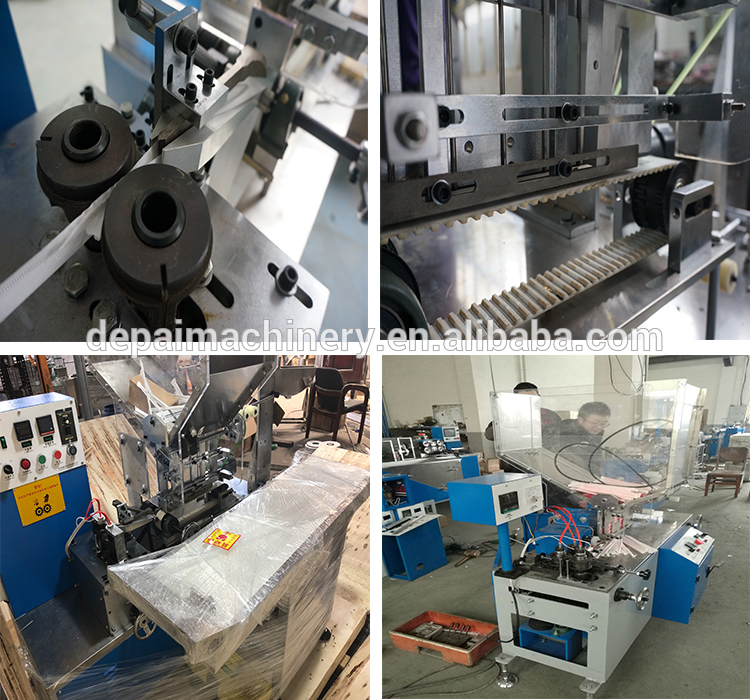 Full automatic individual single straw packaging machine without printing
