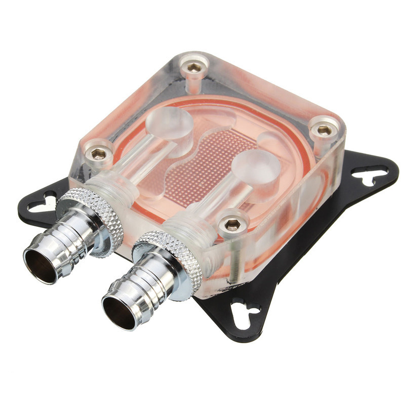RDS Electronics- GPU Water Block Cooling Double Channel of Copper Column Video Graphics Card Water Cooler Radiator