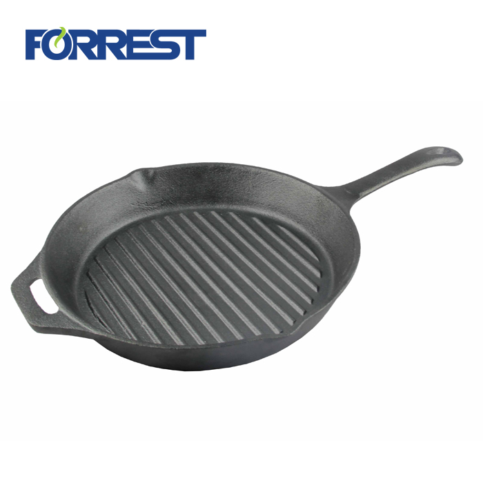 Non-Stick Skillet Pan For Stovetop Oven Use  Outdoor Camping Pre-Seasoned Cast Iron Skillet