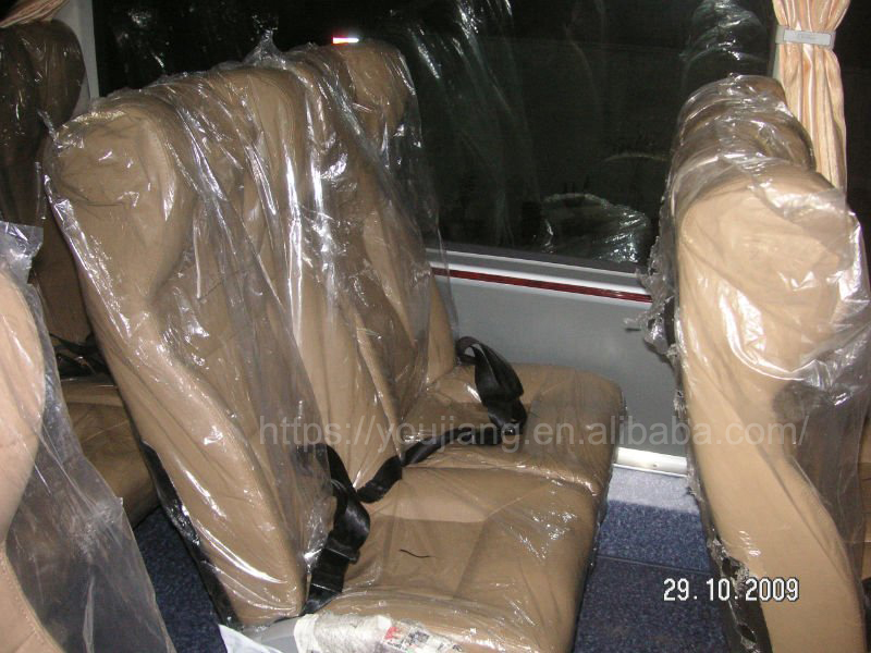 Leather sprintere van seats with safe belt and footrest