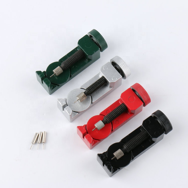 New Product Watch Band Strap Link Pin Remover Repair Tool Kit for Watchmakers with 3 Extra Pins