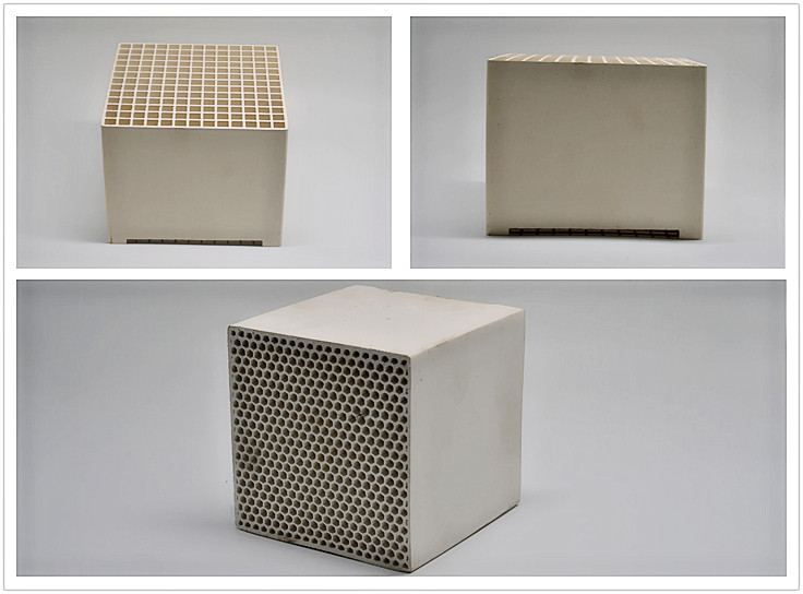 porous rto ceramic honeycomb catalytic converter filter