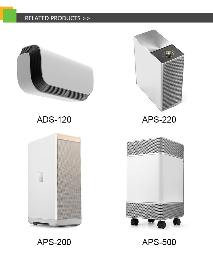 Future design air purifier hvac ventilation system