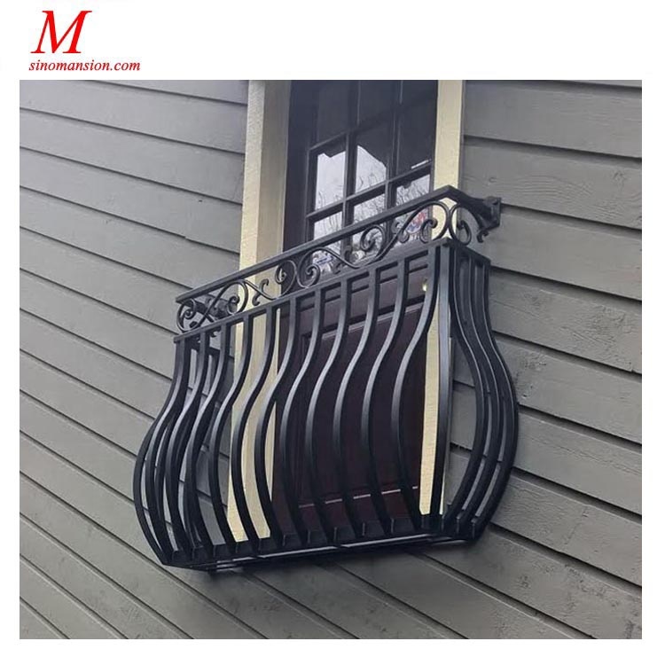wrought iron sliding window grill design