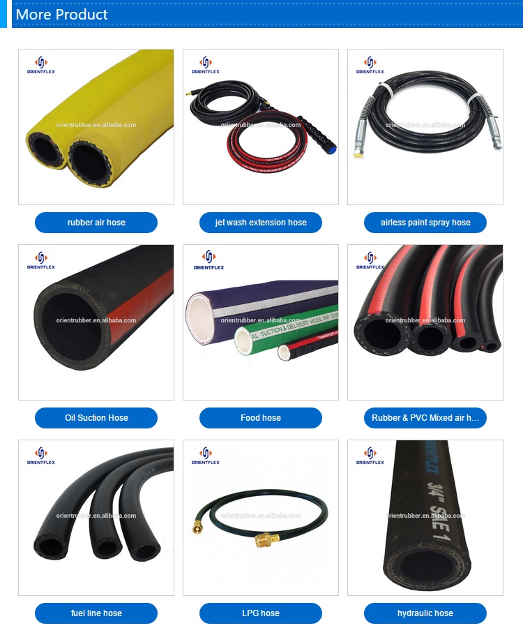 Multipurpose Industrial Rubber Water Suction Discharge Hose