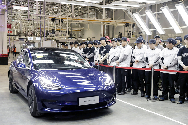 Tesla Model 3 at Shanghai plant.jpg