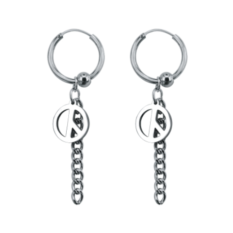 Buy New Stainless Steel Earrings Online With Chain At Achasoda.png