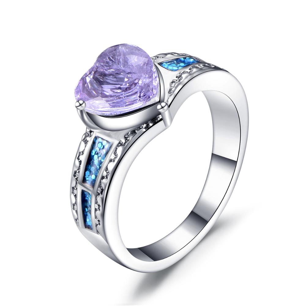 White Rhodium Rings for Her – Purple Rhodium Engagement ring.jpg