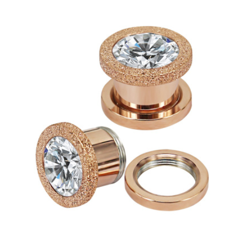 Buy New Cool Plugs And Tunnels With Zircon Stones – Gold Plated.png