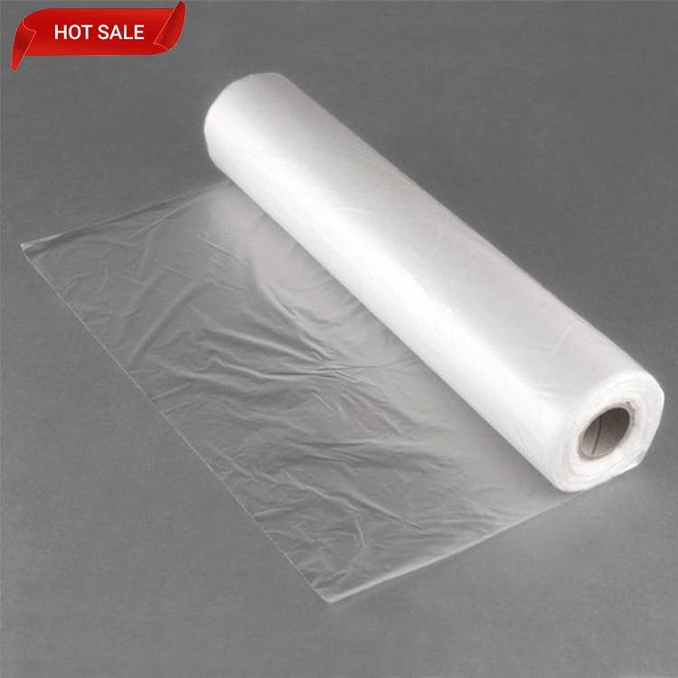 Hot sales waterproof roll transparent PE plastic packing film for mattress