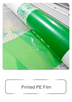 mattress packing PE environmental degradable super clear roll film