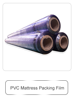 PVC/ PE plastic film for mattress rolling