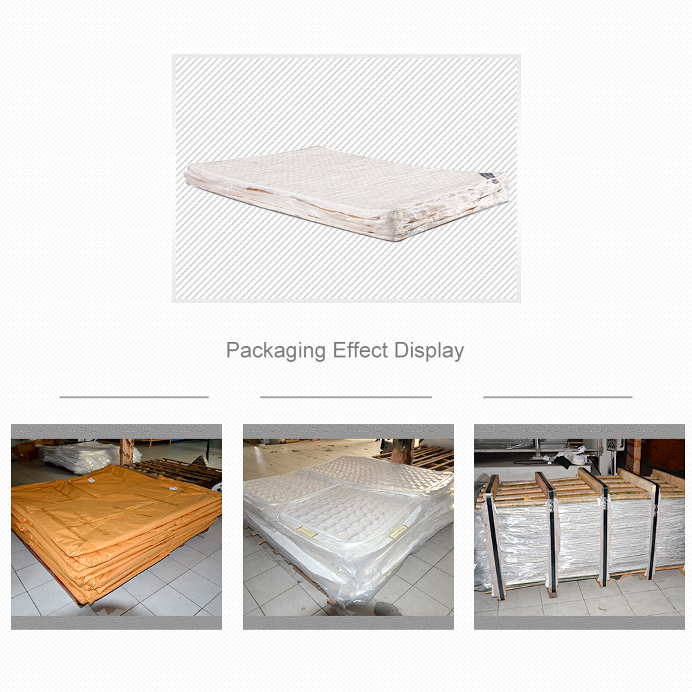 Mattress compression bag use in mattress compression machine