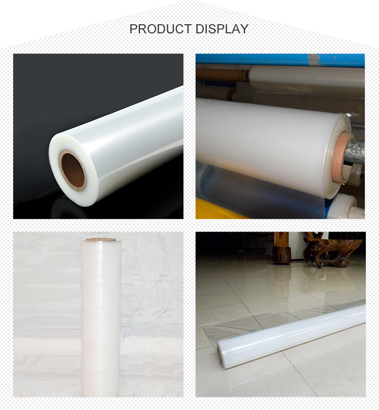 PE super clear film use for mattress film packing and mattress roll packing