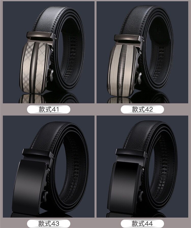 New Arrival Men Automatic Genuine Leather Belts