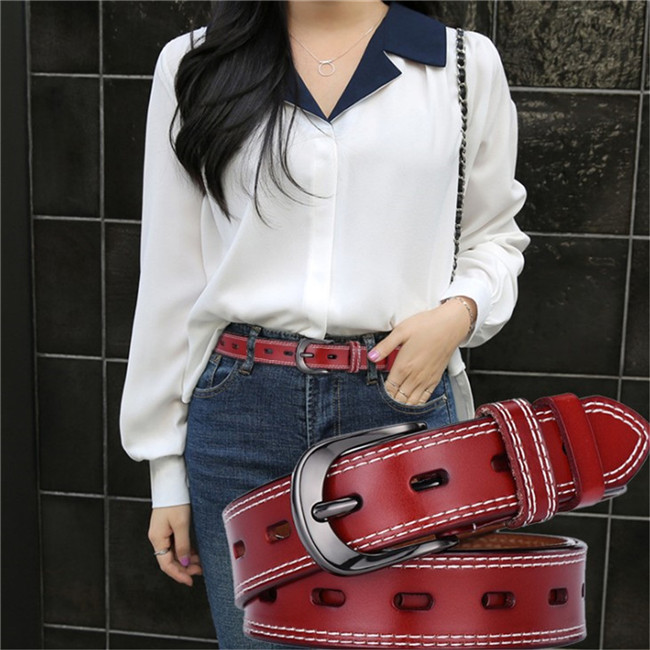 Fashionable Women Genuine Leather Belts