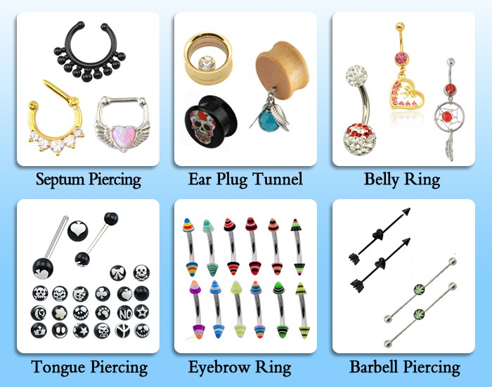 Dollar christmas tongue piercing barbell industrial lip tongue piercing body jewelry