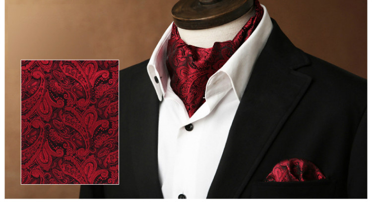 Wholesale British Vintage Scarf Shirt Neck Scarf Neckerchief Men's Suit Necktie Tie