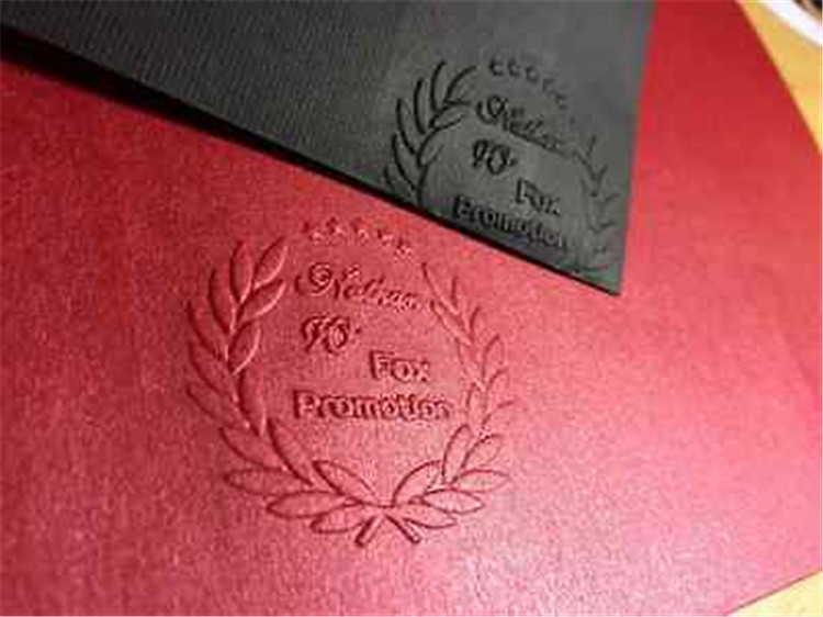 Customized stainless steel dry business office use embossing seal stamp press on paper book