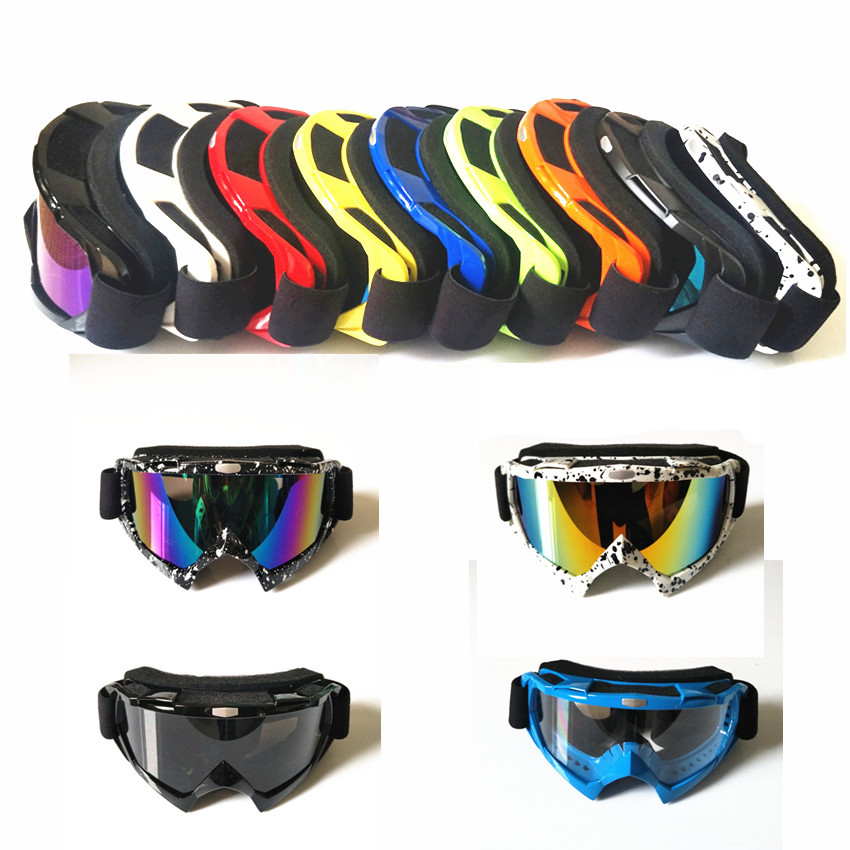 Outdoor Sports Cycling Bike Motorcycle Sunglasses Snowboard Dustproof Eyewear Ski Goggles Protective Goggle Glasses Gafas Orange