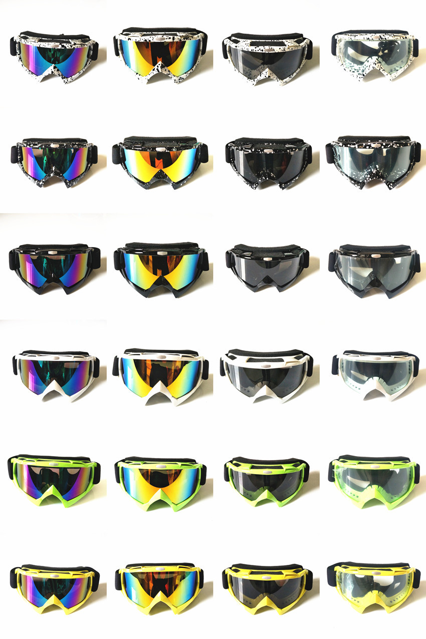 Outdoor Sports Cycling Bike Motorcycle Sunglasses Snowboard Dustproof Eyewear Ski Goggles Protective Goggle Glasses Yellow