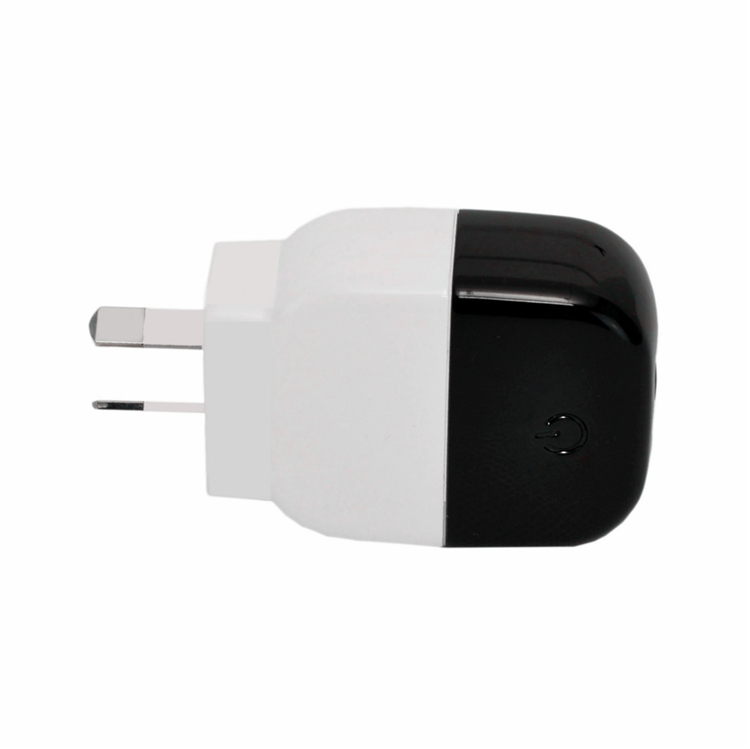 hot sale 10.5W Australia plug charger adapter export dual usb for table pc with certificate