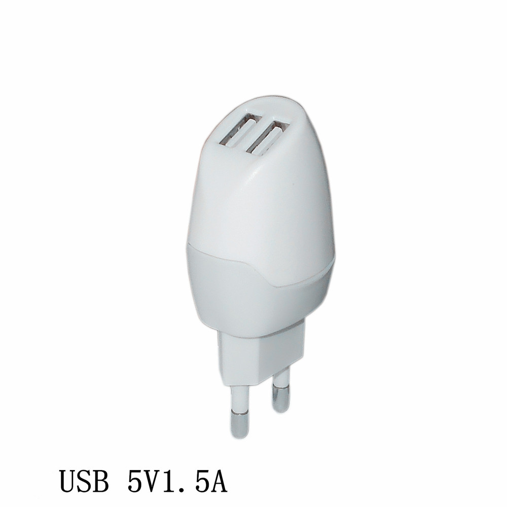 Shenzhen factory wholesale multiple dc mobile phone battery charger with two usb output made in China