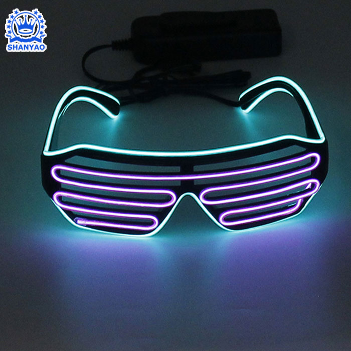 Hot Selling EL Flashing Eyewear For Events And Party Supplies