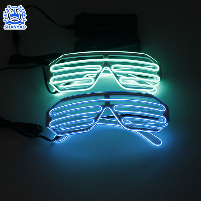 Hot Selling EL Flashing Eyewear For Events And Party Supplies