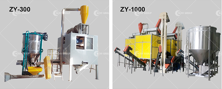China PET And PVC Electrostatic Plastic Separator Machine