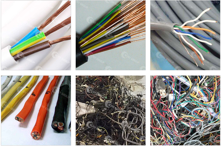 Scrap Electric Cables Copper And Plastic Separator Machine
