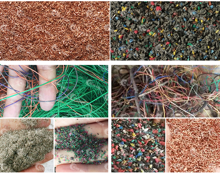 Scrap Electric Cables Copper And Plastic Separator Machine