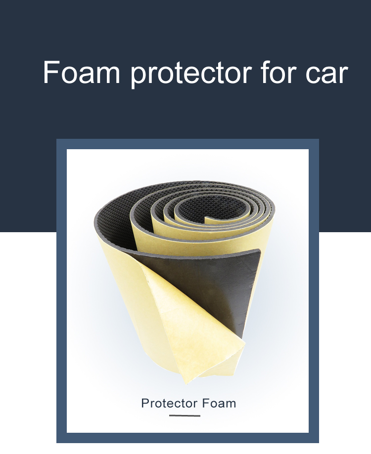 Toughness Heat-resistance Anti Scratch Construction Parking Garage wall protector foam